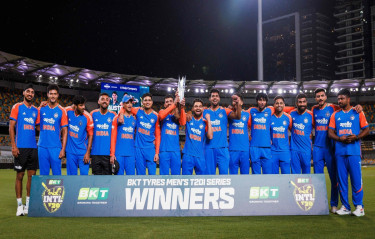 India win after fifth match abandoned due to rain