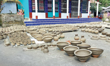 Century-old pottery tradition in Shibchar struggles to survive