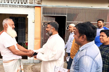 BNP’s potential candidate Sharifuzzaman campaigns in Chuadanga-1 ahead of polls