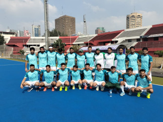 Pakistan hockey players start preparations in Dhaka for playoff clash
