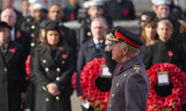 UK’s King Charles honours nation’s war dead