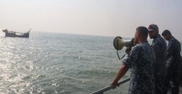 Bangladesh Navy rescues 24 fishermen, a trawler adrift in Bay of Bengal