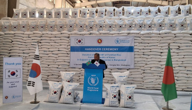 Korea donates over 20,000 tonnes of rice to Bangladesh for Rohingya response