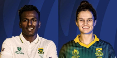 Muthusamy and Wolvaardt named ICC players of the month for October