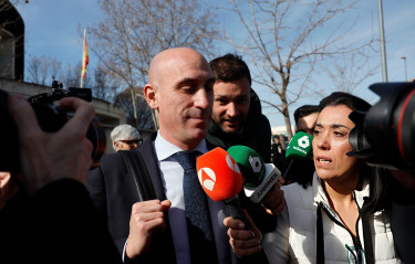 Rubiales says victim of 'far-left' conspiracy around Hermoso forced kiss