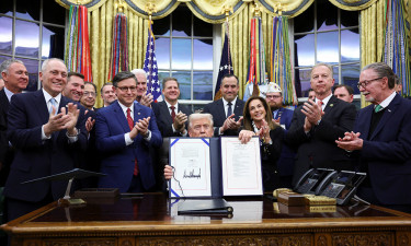 Trump signs deal to end longest US government shutdown in history