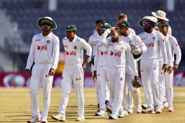 Shanto lauds team effort as Bangladesh dominate Ireland