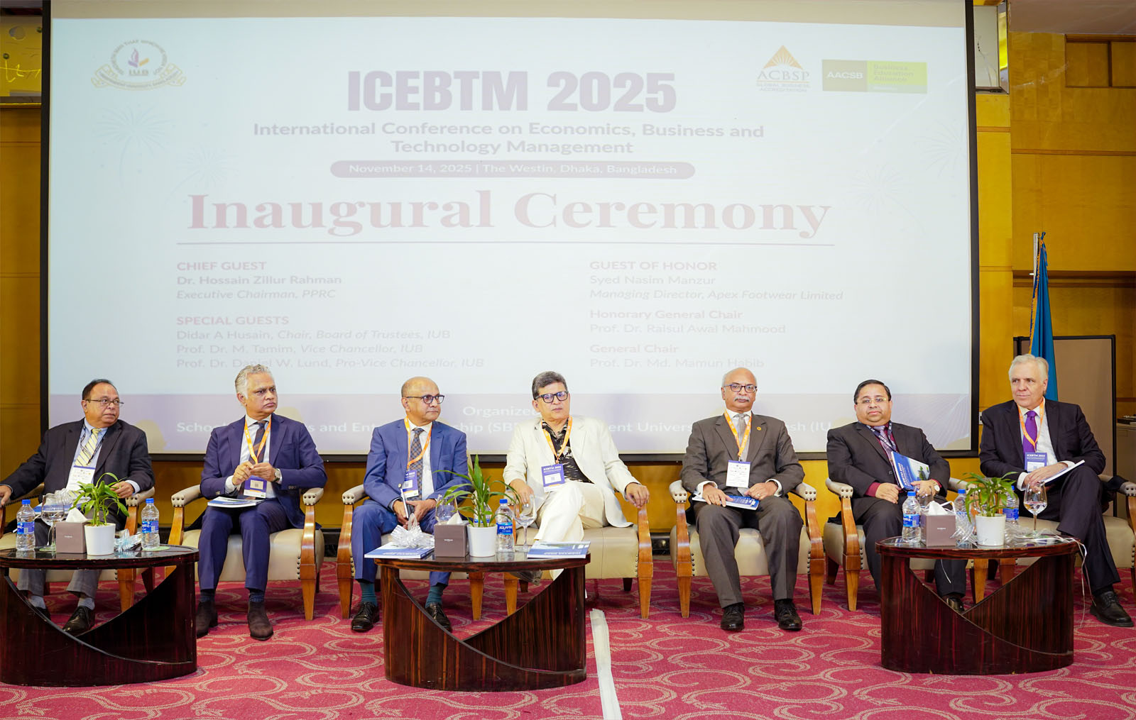IUB’s ICEBTM 2025 business conference begins at Westin