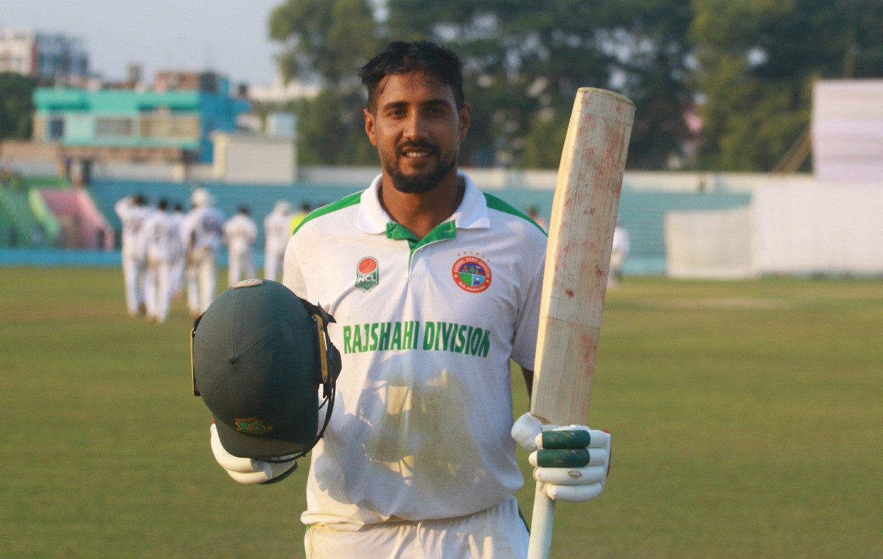 Sunzamul Islam’s gritty century anchors Rajshahi on Day 1