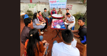 Literature-focused reading circle held in Bandarban