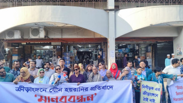 Women athletes protest harassment, demand safer sports arena