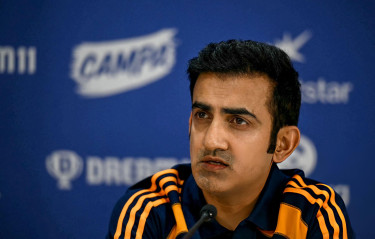 "No demons in the pitch" Gambhir defends Kolkata pitch